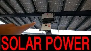 Fields of SOLAR PANELS FOUND IN CALIFORNIA - Vlog #185