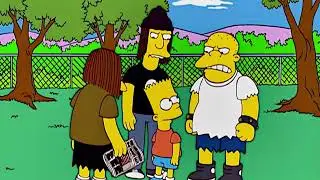 Simpsons Funny Moments | Bart Escapes Vaccination & The Flag Scandal