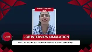 ORAL EXAM VI - Oral Exam: Job Interview Simulation