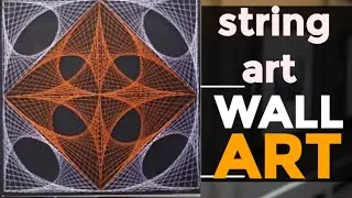 string art ,how to practice making string art