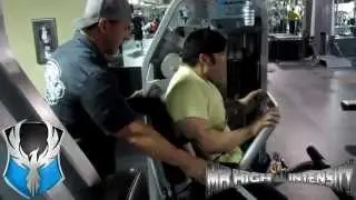 HIT Back Training with MR at City Athletic Club