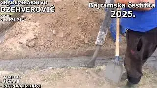 GRAĐEVINARSTVO DŽEHVEROVIĆ Cazin - Bajramska čestitka 2025