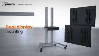 Vogels Connect-it Standf&uuml;&szlig;e Bodenhalterungen f&uuml;r Monitore