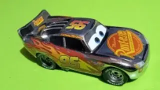 Disney Pixar Cars 3 Silver Cars 3 Lightning McQueen (Mattel Factory Custom)