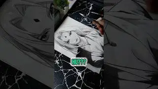 Tsunade realistic anime sketch 😳🔥#artshorts