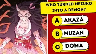 CHALLENGING Demon Slayer Quiz | Only Manga & Anime Experts Pass 25/25