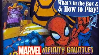 MARVEL LOVE LETTER - MARVEL INFINITY GAUNTLET Unboxing and Summary of How to Play
