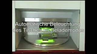 Drehtischlasersystem f&uuml;r Laserbeschriftung/Roundtable Laserworkstation for Lasermarking