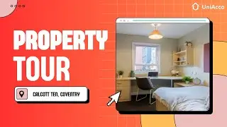 Calcott Ten Coventry Room Tour 🛏️ | Furnished Student Rooms & Premium Amenities