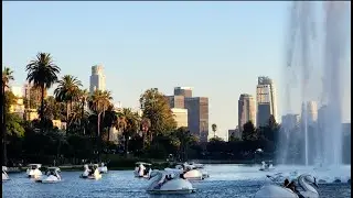 Echo Park Lake - Los Angeles