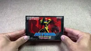 Metroid: Zero Mission unbox and play (Game Boy Advance)