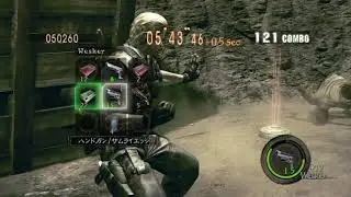 バイオ5マーセ RE5 mercenaries united / 鉱山 The Mines solo 841k Wesker S.T.A.R.S. on PS4