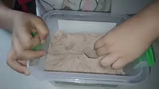 Dinosaur fossils | Dino sand digging