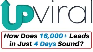 UpViral Review, Demo, Result, Proof, Case Study, Webinar Replay - How To Collect Leads