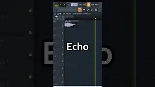 The DIFFERENCE Between REVERB and ECHO #shorts #flstudio  #tutorial