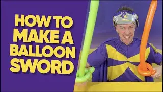How To Make A Balloon Pirate Sword With Captain Starlight
