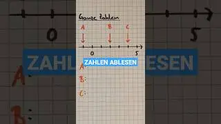 Zahlen ablesen. #Zahlengerade #rationaleZahlen #ganzeZahlen #Schule #Mathe #Mathematik #Mathetipps