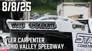 Ohio Valley Speedway Late Model Onboard - Tyler Carpenter - 8/8/25