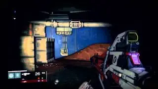 Destiny Mars Gold Chest at the Drift Tharsis Junction