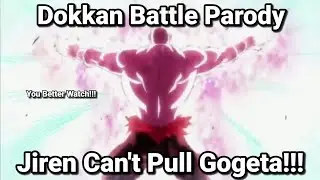 F2P Player Jiren Can't Pull Gogeta!!! | Dokkan Battle Parody