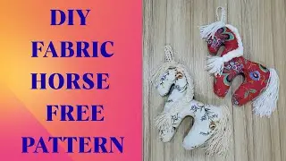 DIY Horse Toy Tutorial Free Horse Toy Pattern Handmade Horse Sewing Tutorial Sew a Horse Cozy Toy
