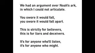 The physics of Noah's ark - original 2026