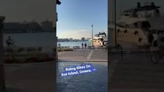 Riding a Bike on a Greek Island!