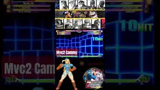 Mvc2: Cammy killer bee assault with Gambit assist reset to Reverse Shaft Breaker cool  #freemvc2