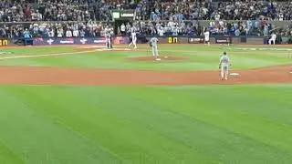 2025 World series game 2 25\10\2025 Jays vs. Dodgers bottom 1st  #vladimirguerrero   comes to bat.