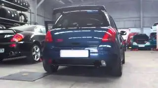 SUZUKI SWIFT TURBO - GREDDY EMANAGE ANTILAG | Testing with stock map #bangbang