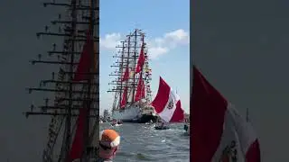 Peru Losing Their Flag at Sail Amsterdam 2025
