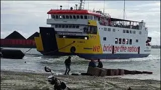 KMP GAMBOLO Kapal Andalan Pulau  Mentawai selesai Docking, siap melaut