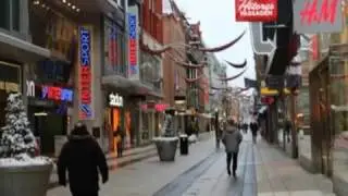 Drottninggatan, shopping street, Stockholm, Sweden,