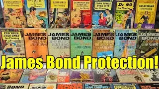 Deflector DC - Protect Your Vintage Paperback Collection - James Bond Edition - UK Paperback 1st Set