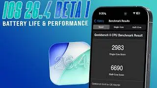 iOS 26.4 Beta 1 Battery Life, Performance (After 24 Hours)