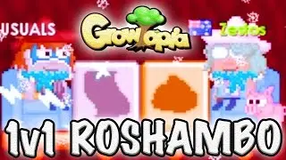 Growtopia - 1v1 Roshambo! (Funny Moments!)