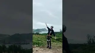 Zip-lining Experience in Hong Kong