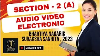 Section 2 (a)  BNSS | Audio Video Electronic |