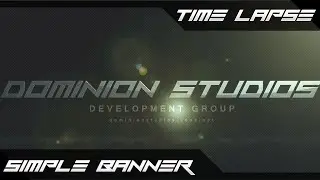 Simple Banner Time Lapse Video