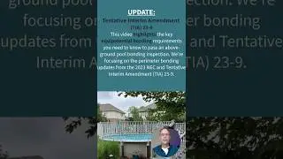 Pool Bonding vs Grounding | NEC 680.26 TIA 23-9 Update Explained #PoolBonding #AboveGroundPools