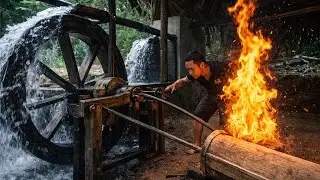 How I Turned Water Into Fire 🔥 (No Electricity) | by @PrimitiveSkillsnet