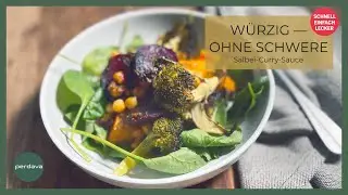 Ofengemüse mit Kichererbsen & Aromasoße  Winterlich, vegan & saftig