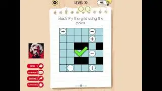 Полное руководство и решение для прохождения 70-го уровня игры Brain Test 5.