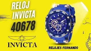 reloj invicta 40678 para hombre original