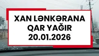 Xan Lənkərana yüngül qar yağır 20.01.2026/Cənnətməkan Talış diyarı