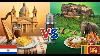 Paraguay vs Sri Lanka: The Landlocked Heart vs The Island Pearl