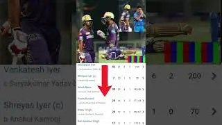 IPL 2024💜🔥💜 KKR vs MI 60th match(157) runs/7 #ipl #ipl2024 #shorts
