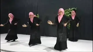 Tari Zapin Melayu Spensa Moeslimah Tahuna Team, @RRI Tahuna, koreografer by: Asha Botutihe