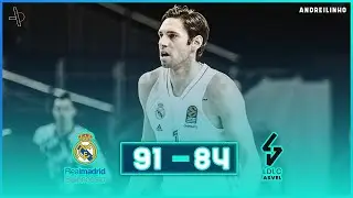 Real Madrid - LDLC ASVEL Villeurbanne |92-84| ● Full Highlights ● Round 12