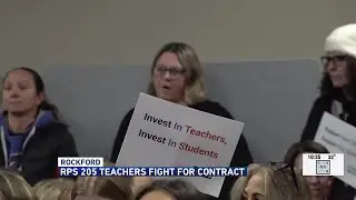 Rockford teachers continue contract negotiations as talks move to mediation